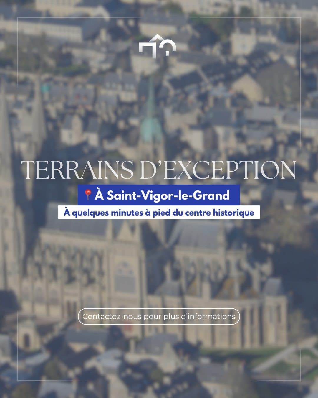 Terrain constructible à proximité immédiate de BAYEUX. à Saint-Vigor-le-Grand — photo 1 sur 1